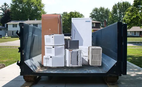 Large appliance removal