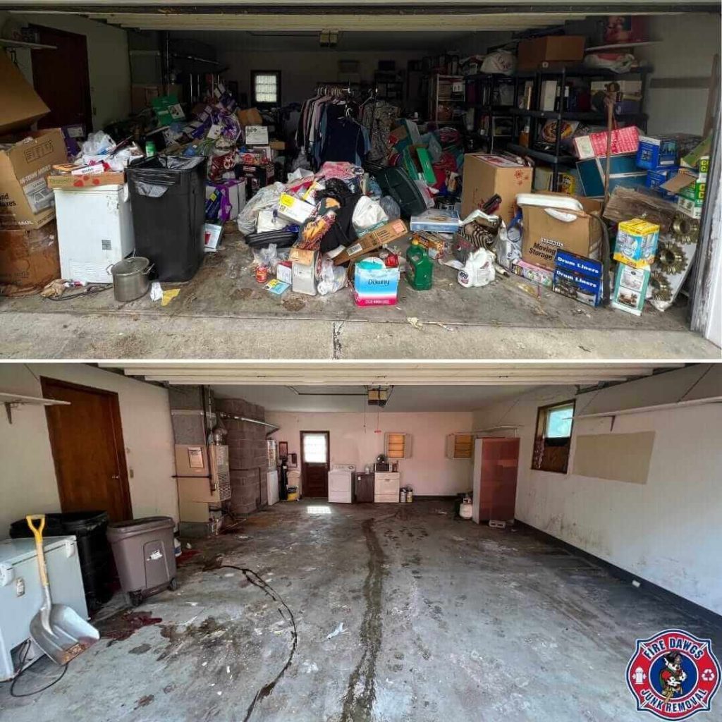 Basement, attic, and garage cleanouts service